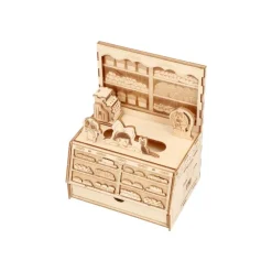 Maison Ghibli Loisirs Créatifs|Maquette en bois Kigumi Boulangerie - Kiki la petite sorcière