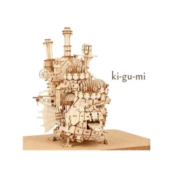 Maison Ghibli Loisirs Créatifs|Maquette en Bois Kigumi Château Ambulant - Le Château ambulant