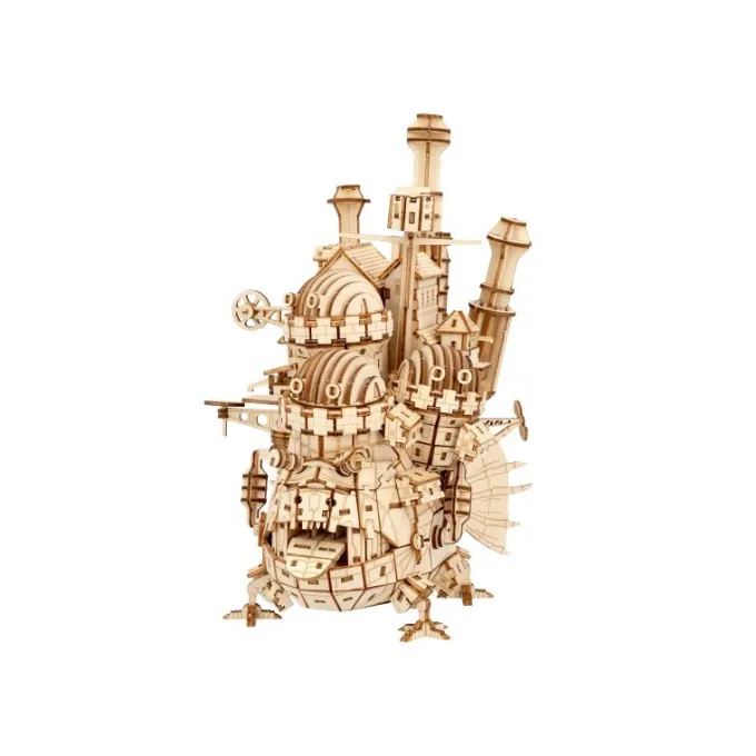 Maison Ghibli Loisirs Créatifs|Maquette en Bois Kigumi Château Ambulant - Le Château ambulant
