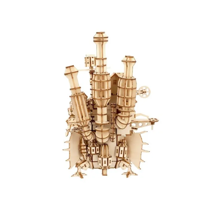 Maison Ghibli Loisirs Créatifs|Maquette en Bois Kigumi Château Ambulant - Le Château ambulant