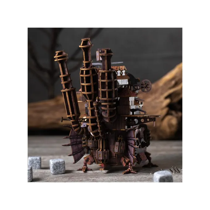 Maison Ghibli Loisirs Créatifs|Maquette en bois Kigumi Château de Hauru - Le Château ambulant