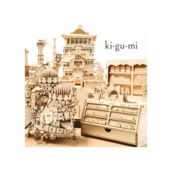 Maison Ghibli Loisirs Créatifs|Maquette en bois Kigumi Tiger Moth - Le Château dans le ciel