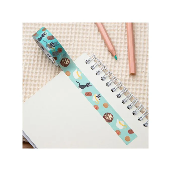 Maison Ghibli Petit Matériel|Masking Tape Break Time Cookies - Kiki la petite sorcière