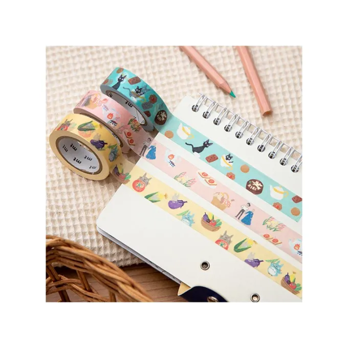 Maison Ghibli Petit Matériel|Masking Tape Break Time Cookies - Kiki la petite sorcière