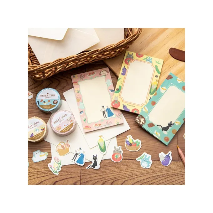 Maison Ghibli Petit Matériel|Masking Tape Break Time Cookies - Kiki la petite sorcière