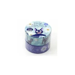 Maison Ghibli Petit Matériel|Masking Tape Jiji Motifs Fleurs - KKiki la petite sorcière