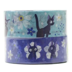 Maison Ghibli Petit Matériel|Masking Tape Jiji Motifs Fleurs - KKiki la petite sorcière