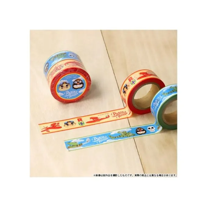 Maison Ghibli Petit Matériel|Masking Tape Set - Porco Rosso