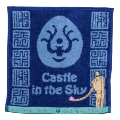 Maison Ghibli Linge De Maison|Mini Serviette Amulette cristal volucite 25x25 cm - Le Château dans l