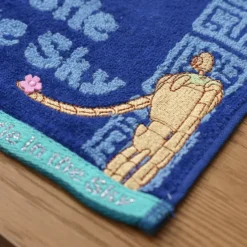 Maison Ghibli Linge De Maison|Mini Serviette Amulette cristal volucite 25x25 cm - Le Château dans l