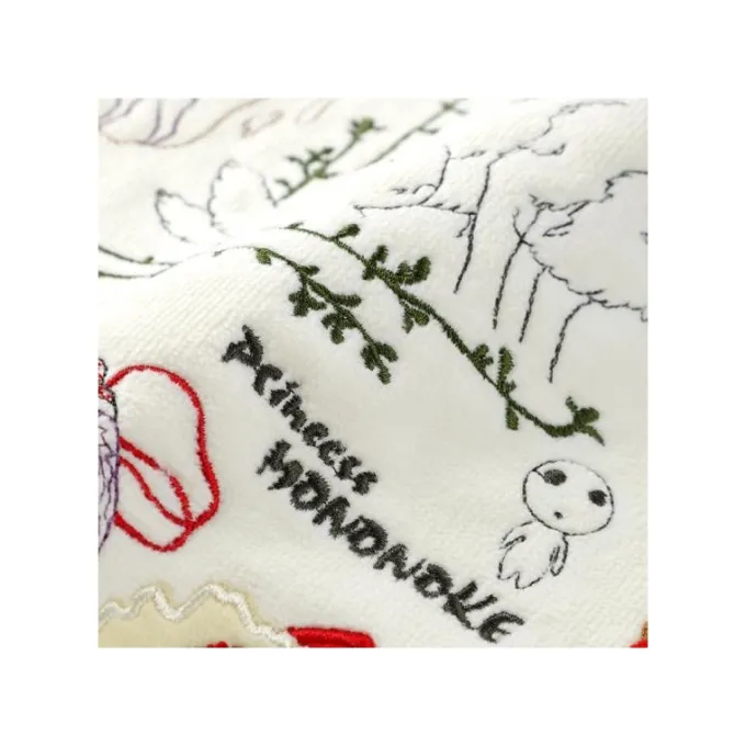 Maison Ghibli Linge De Maison|Mini Serviette Arbre des Esprits 25 x 25 cm - Princesse Mononoké