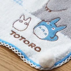 Maison Ghibli Textile|Mini Serviette Bonhomme de neige 25x25 cm - Mon Voisin Totoro