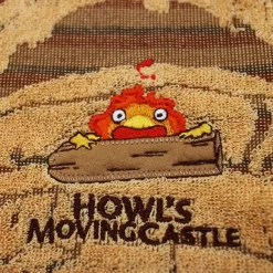 Maison Ghibli Linge De Maison|Mini Serviette Calcifer 25 x 25 cm - Le Château ambulant