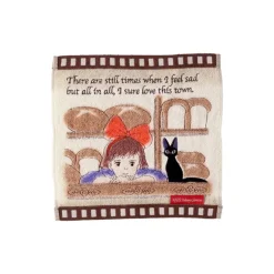 Maison Ghibli Linge De Maison|Mini Serviette Cellulo Boulangerie - Kiki la petite sorcière