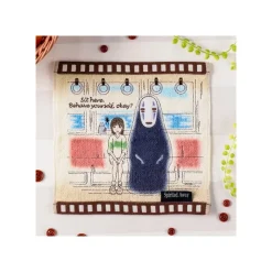 Maison Ghibli Linge De Maison|Mini Serviette Cellulo Chihiro dans le train - Le Voyage de Chihiro