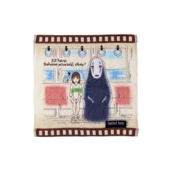 Maison Ghibli Linge De Maison|Mini Serviette Cellulo Chihiro dans le train - Le Voyage de Chihiro