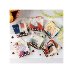 Maison Ghibli Linge De Maison|Mini Serviette Cellulo Hauru - Le Château ambulant