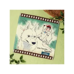 Maison Ghibli Linge De Maison|Mini Serviette Cellulo San - Princesse Mononoké