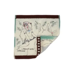 Maison Ghibli Linge De Maison|Mini Serviette Cellulo San - Princesse Mononoké
