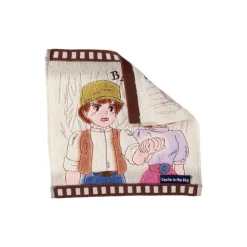 Maison Ghibli Linge De Maison|Mini Serviette Cellulo Sheeta & Pazu - Le Château dans le ciel