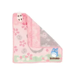 Maison Ghibli Linge De Maison|Mini serviette Cerisiers en fleurs 25x25cm - Mon voisinTotoro