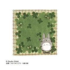 Maison Ghibli Linge De Maison|Mini Serviette Champs de Trèfles 25 x 25 cm - Mon Voisin Totoro