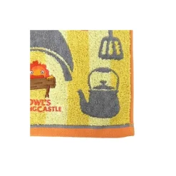 Maison Ghibli Linge De Maison|Mini Serviette Cuisine de Calcifer 34x36 cm - Le Château ambulant