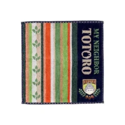Maison Ghibli Linge De Maison|Mini serviette écusson Totoro 25x25 cm - Mon voisin Totoro