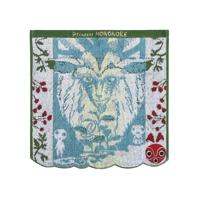 Maison Ghibli Linge De Maison|MINI SERVIETTE ESPRIT DE LA FORÊT - PRINCESSE MONONOKÉ