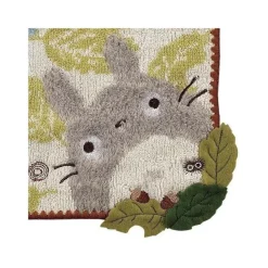 Maison Ghibli Linge De Maison|Mini Serviette Feuille de Chêne 25X25 cm - Mon Voisin Totoro
