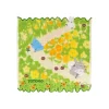 Maison Ghibli Linge De Maison|Mini Serviette Fleurs Jaunes 25x25 cm - Mon voisin Totoro