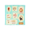 Maison Ghibli Linge De Maison|Mini Serviette Galerie de tableaux 25x25 cm - Kiki la petite sorcière