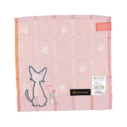 Maison Ghibli Linge De Maison|Mini serviette gauffrée Kiki 25x25 cm - Kiki la petite sorcière