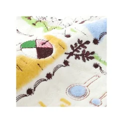 Maison Ghibli Linge De Maison|Mini Serviette Habitants du Château 25x25 cm - Le Château ambulant