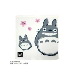 Maison Ghibli Linge De Maison|Mini Serviette Imabari Totoro Sakura 34x36 cm - Mon Voisin Totoro