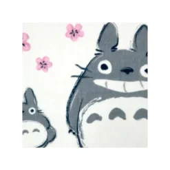 Maison Ghibli Linge De Maison|Mini Serviette Imabari Totoro Sakura 34x36 cm - Mon Voisin Totoro