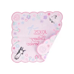 Maison Ghibli Linge De Maison|Mini Serviette Jiji Et Lily 25x25cm - Kiki la petite sorcière