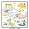 Maison Ghibli Linge De Maison|Mini Serviette Laputa 1986 25x25 cm - Le Château dans le Ciel