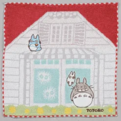 Maison Ghibli Linge De Maison|Mini Serviette Maison de Satsuki & Mei 25x25 cm - Mon Voisin Totoro