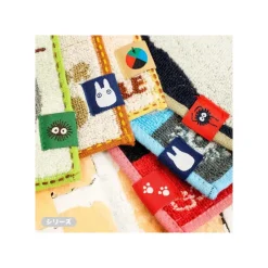 Maison Ghibli Linge De Maison|Mini Serviette Mame Calcifer 15x15 cm - Le Château ambulant