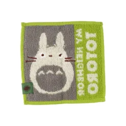 Maison Ghibli Linge De Maison|Mini Serviette Mame Totoro Gris 15x15 cm - Mon Voisin Totoro