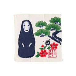 Maison Ghibli Linge De Maison|Mini Serviette No Face Matsu 34x36 cm - Le Voyage de Chihiro