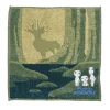Maison Ghibli Linge De Maison|Mini Serviette Ombre du Dieu Cerf 25x25 cm - Princesse Mononoké