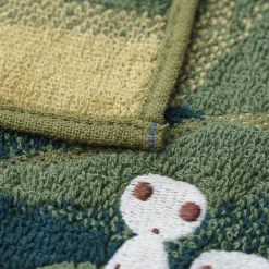 Maison Ghibli Linge De Maison|Mini Serviette Ombre du Dieu Cerf 25x25 cm - Princesse Mononoké