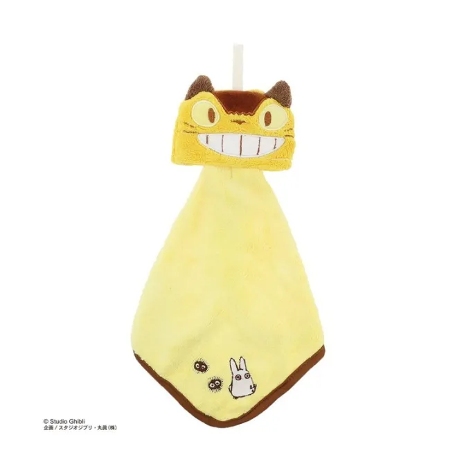 Maison Ghibli Linge De Maison|Mini Serviette Pop-up Chatbus 25x25 cm - Mon Voisin Totoro