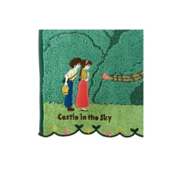 Maison Ghibli Linge De Maison|Mini Serviette Robot Jardinier 34x36 cm - Le Château dans le ciel