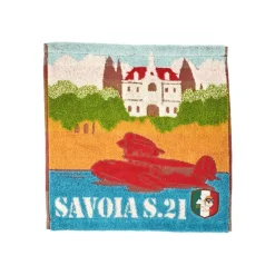 Maison Ghibli Linge De Maison|Mini Serviette Savoia S.21 34x36 cm - Porco Rosso