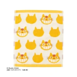 Maison Ghibli Linge De Maison|Mini Serviette Silhouette Chatbus 33x36 cm - Mon Voisin Totoro