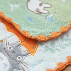 Maison Ghibli Linge De Maison|Mini Serviette Sous la pluie 25x25 cm - Mon Voisin Totoro