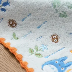 Maison Ghibli Linge De Maison|Mini Serviette Sous la pluie 25x25 cm - Mon Voisin Totoro